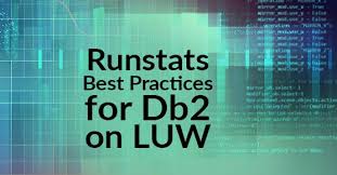 runstats best practices for ibm db2 on