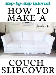 How To Make A Couch Slipcover Part 1