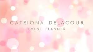 Party Planning Business Cards Event Planner Visiting Cards