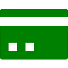 Green credit card 6 icon - Free green credit card icons