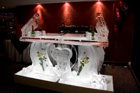 wedding ice sculpture sculpting