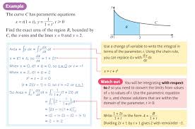 Integrating Parametric Equations