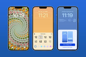 clock and customize your lock screen