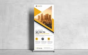 banner design with abstract shape