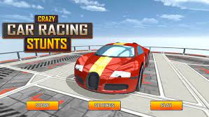 crazy car stunts racing game by
