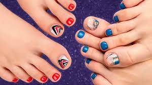 pedicure nail art is the y2k trend we