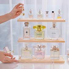 acrylic cosmetic perfume display stand