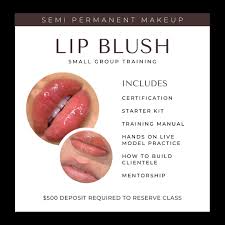 lip blush training brows by kali