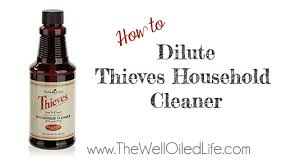 How To Dilute Thieves Household Cleaner