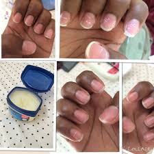 How to remove acrylic nails at home : After Taking Acrylic Nails Off File Nails As Smooth As Possible And Rub Vaseline Onto Nail A Remove Acrylic Nails Take Off Acrylic Nails Soak Off Acrylic Nails