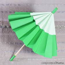 Paper Umbrella Craft For Kids A Fun Rainy Day Idea Easy