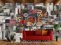 World Letter Collection Metal Wall Art