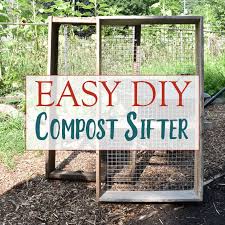 easy diy post sifter plans and
