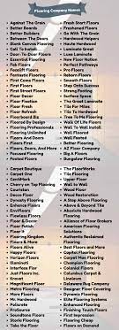 More images for flooring company slogans » 600 Real Good Flooring Company Names Ideas