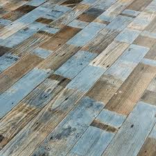 The professional's choice · bbb accredited business · huge selection Sheet Vinyl Flooring In Blue Distressed Driftwood Design Cushioned Water Resistant