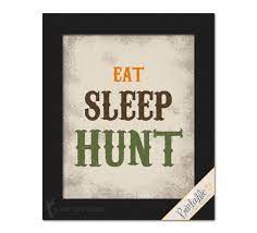 Hunting Themed Eat Sleep Hunt Boy S
