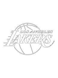 The only remaining step was to clean up the logo by combining all the individual letter shapes into one complete object using the add to shape area from the pathfinder tool. Los Angeles Lakers Logo Black And White