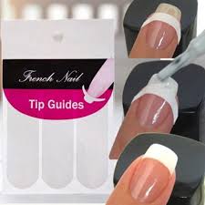 french manicure nail art stickers