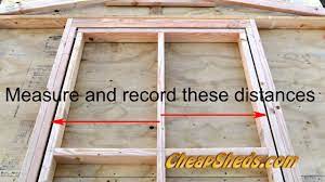 how to build a shed door you