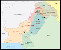 Map showing the location of afghanistan on the world map. Pakistan Maps Facts World Atlas