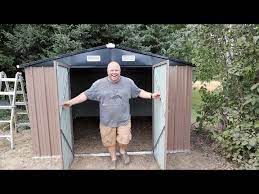 Metal Apex Shed Installation Guide