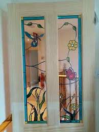 Brand New Stained Glass Internal Door