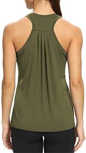 Save 10% with coupon (some sizes/colors) Bestisun Workout Tops For Women Loose Fit Racerback Tank Tops Yoga Running Shirts Dance Tops At Amazon Women S Clothing Store