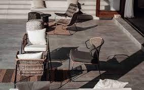 outdoor rug on a concrete patio