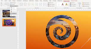mask images to clip shape in powerpoint