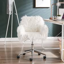 office fluffy chair makeup vanity chair