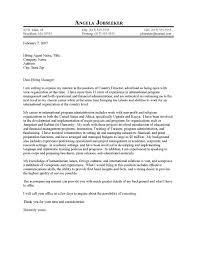 Cover Letter Executive Director Non Profit Organization