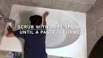 How to clean acrylic bathtub
