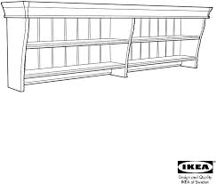 Ikea Liatorp Wall Bridging Shelf 57x19
