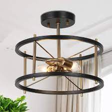 br plated ceiling light