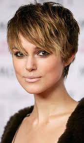 The fantastic bump of volume at the back sweeps down in short choppy bob haircut for women: 20 Short Choppy Hairstyles To Try Out Today