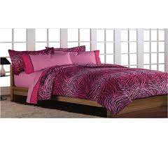 Zebra Pink Comforter Set Twin Xl