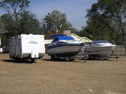 outdoor boat storage rv boat and
