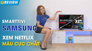 Smart TV Samsung 32 inch: nhỏ gọn, xem phim Netflix CỰC NGON! (UA32T4300) • Điện  máy XANH - YouTube