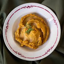 four ing mashed sweet potatoes