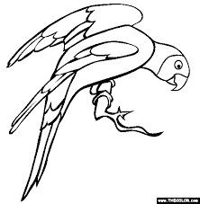 Free coloring sheets to print and download. Bird Online Coloring Pages