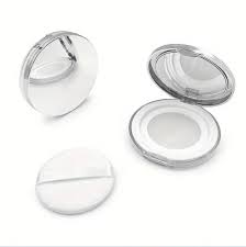 portable loose powder compact with