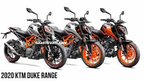 2020 bs6 ktm duke and rc range launched