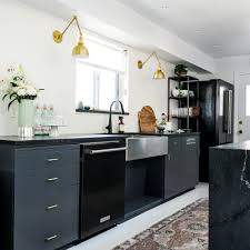 Going all out, painting your kitchen cabinets black. The 7 Best Kitchen Cabinet Paint Colors