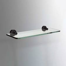 Sonia Tecno Project Glass Shelf Black
