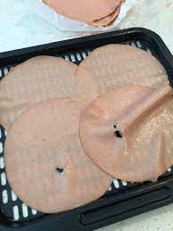 air fryer fried bologna fork to spoon