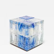 Poliarte Glass Cube Light By Poliarte