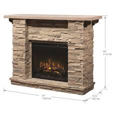 Dimplex Fieldstone Mantel Electric