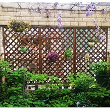 Free shipping with no order min. Wood Trellis Lattice Screen Privacy Fence Overstock 33020382 3pcset 2ftx6ft