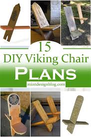 15 Free Diy Viking Chair Plans To Make