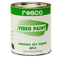 Rosco Chroma Key Paint 1 Quart Green